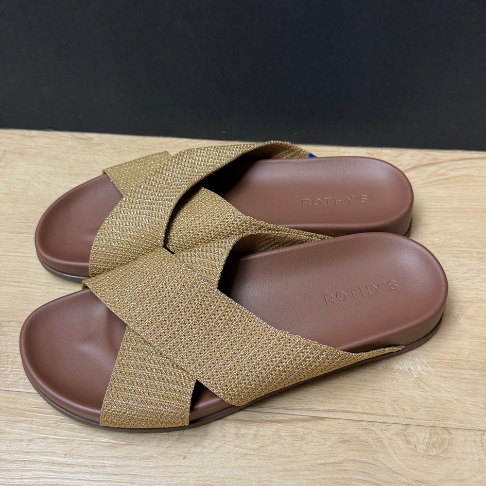 Rothy's The Weekend Slide in Golden Sun, SIZE 8 1/2 US - Picture 7 of 9